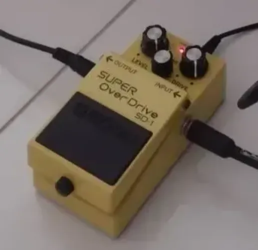 Pedal Boss Overdrive SD1 - Guitarra