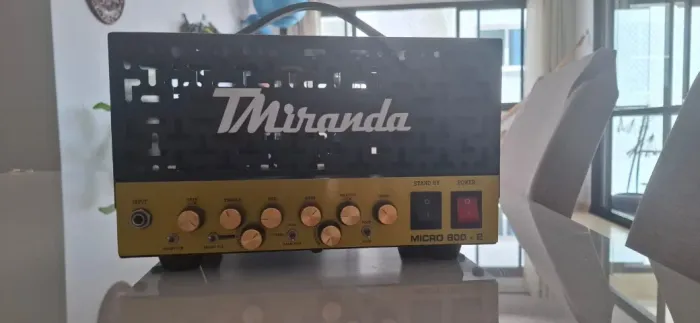 Amplificador de Guitarra Cabeçote  TMiranda M800 50W  - 2 Canais (Plexi / JCM) , com Foot
