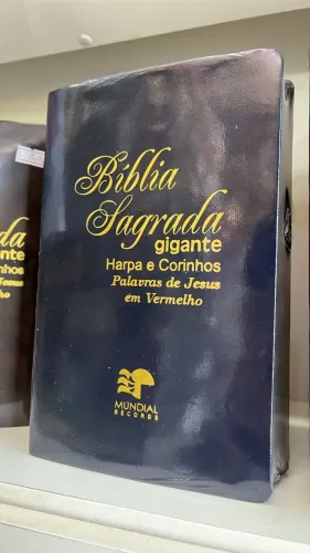 Bíblia letra gigante - promoção 