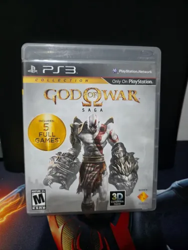 God of War Saga Ps3 usado em perfeito estado de conservação.