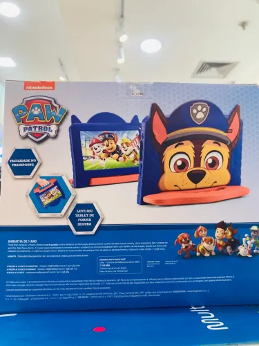Tablet Patrulhab Chase Canina Infantil 64Gb