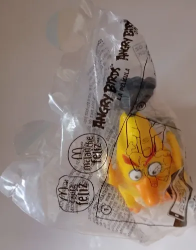 Boneco Angry Bird Chuck Veloz Mcdonald's 2016 ( Lacrado )