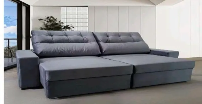 Sofá retrátil e reclinável 2,50 - NOVO - ENTREGAMOS 