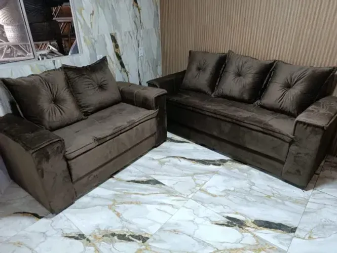 Sofá novo de fabrica 2 e 3 lugares a pronta entrega
