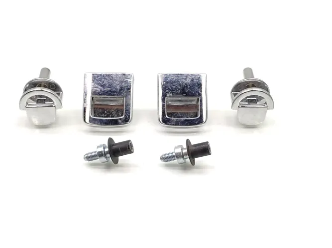 Jogo Grampo Fixação Porta Malas Vw Tiguan 2011 2012 2013