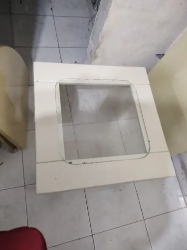 Conjunto de mesas (centro e canto) Retrô
