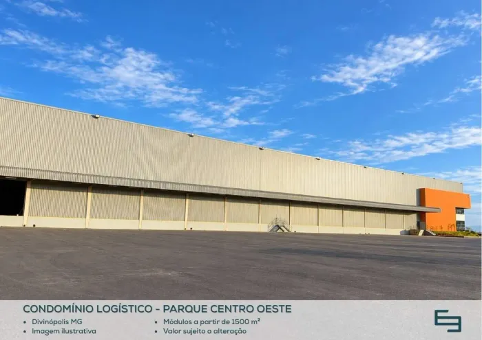 Galpão para alugar em Divinópolis/MG com 5.860,00 m² em condomínio logístico