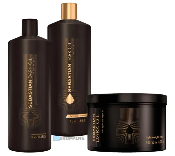 Kit Sebastian Professional Dark Oil Salon Trio (3 Produtos