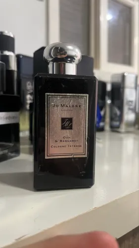 Frasco vazio Jo Malone Oud & Bergamot 