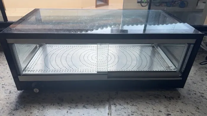 Estufa aquecida para salgados