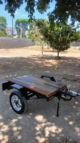 Carretinha Semi Reboque