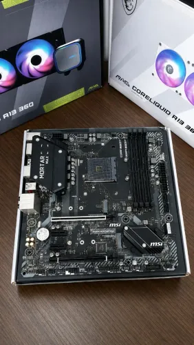 Placa mãe MSI B450M Mortar Max