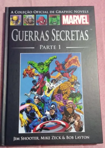HQ Guerras Secretas - Parte 1 (Capa Dura) - Coleção Salvat Marvel