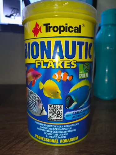Ração de peixes bionautic flakes 200 grama 