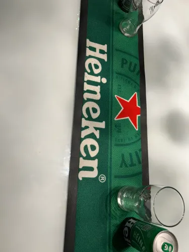Tapete Barmat de balcão login Heineken, bares, áreas gourmet churrasqueira 86x21