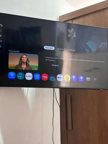 Smart TV 43" Samsung 4K UHD Crystal UHD com Xbox