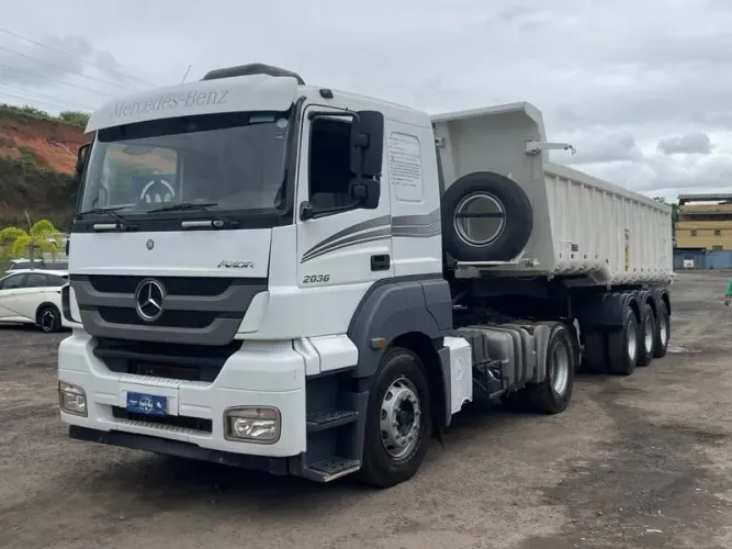 MB AXOR 2036 2018 - CAVALO MECANICO TOCO 4X2
