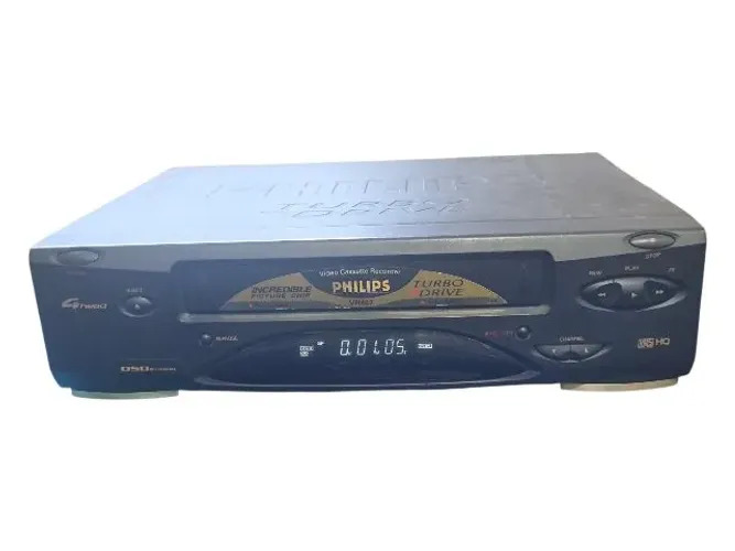 Video cassete philips 4 head turbo drive