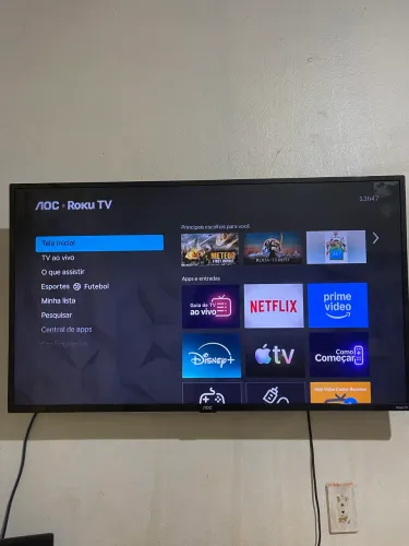 Vendo essa televisão Smart TV ROKU 43 polegada