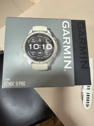 Garmin fênix 9 pro 43mm titaniun