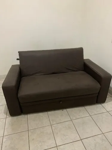 Sofá Cama 2 lugares Marron
