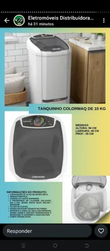 Tanquinho de 10
