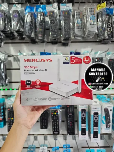 Roteador Mw301r Wireless Mercusys N 300mbps Branco Bivolt<br>