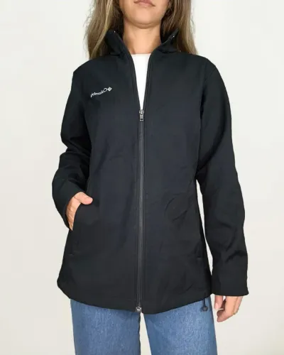 Casaco Columbia forro fleece preta Tam G
