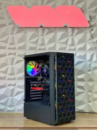 PC GAMER RYZEN 5 5500/ AB350 GIGABYTE/ GTX 1660 SUPER 6GB 12X SEM JUROS