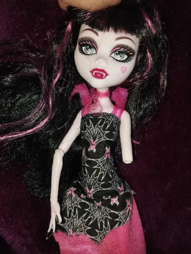 Monster high draculaura picture day