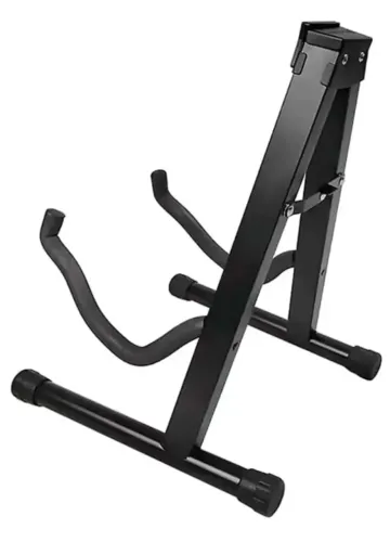 Suporte Para Violão Guitarra Baixo e Violoncello Profissional Dobrável Cor Preto MXT