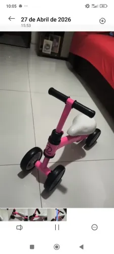 Bicicleta de equilíbrio 