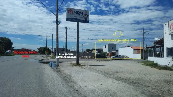 Terreno 375m² - Lote Comercial /Residencial Moreira César - Portal dos Eucaliptos