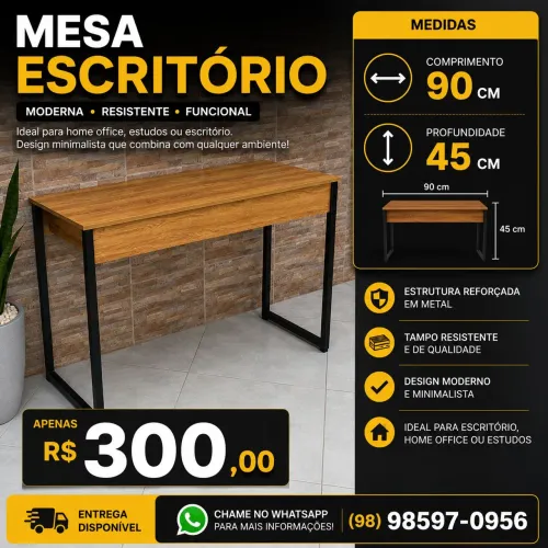 Mesa para escritório