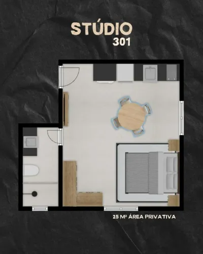 Oportunidade Única - Studio de Frente p/Rua - Alto do Ribeirão da Ilha