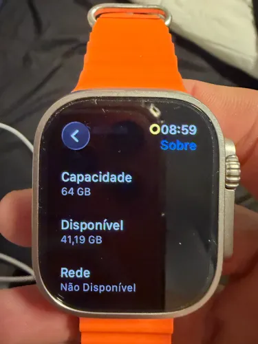 Apple Watch Ultra 2 64GB - Bateria 100% + Pulseiras + Carregador