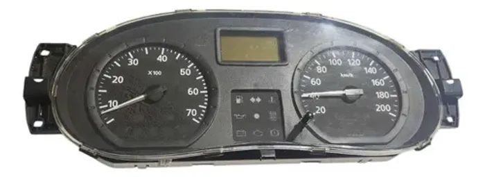 Painel Instrumentos 248105601r Renault Sandero 2008 A 2014 Preto