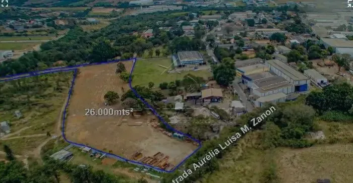 Área Industrial de 26.000 m² no Éden