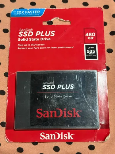 SSD SANDISK 480GB - NOVO
