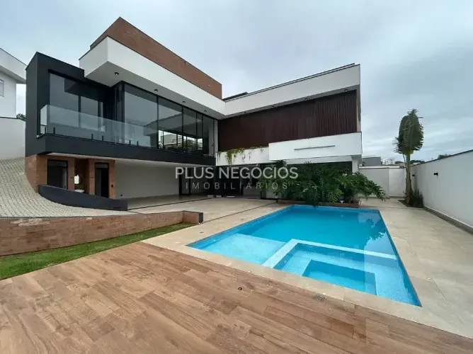 Casa de para locação no Residencial Castanheira em Sorocaba com 395 m² - 4 dormitórios e P
