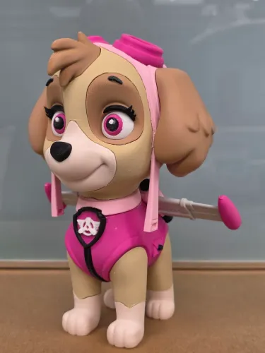 Skye - Patrulha Canina l 20 cm | Impressão 3D 