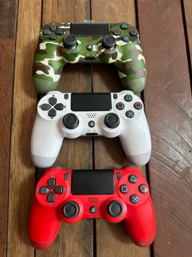 CONTROLE PS4 TV PC NOVOS COM GARANTIA ENTREGAMOS