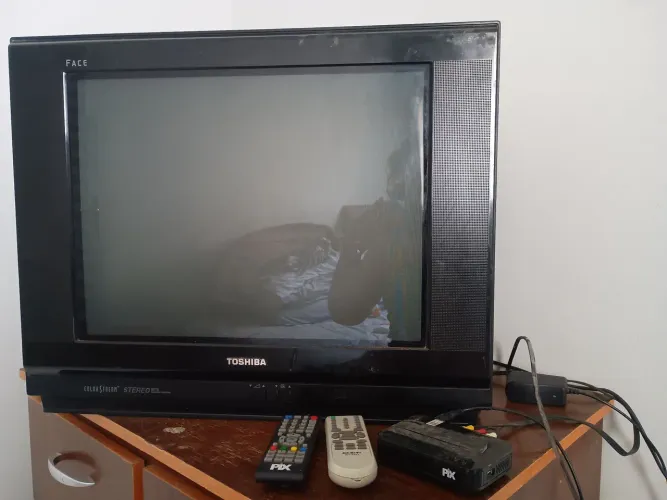 TV Toshiba Turbo com conversor