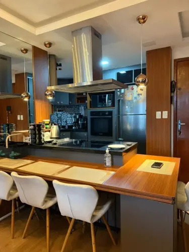 Vendo apt no Riviera de 3qts com área de lazer e churrasqueira