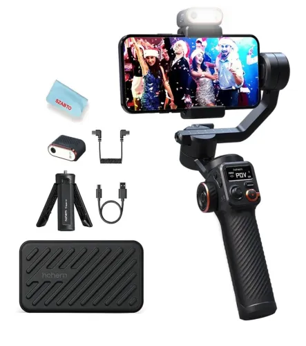 Gimbal Hohem iSteady M6 - Estabilizador 3 Eixos para Smartphone