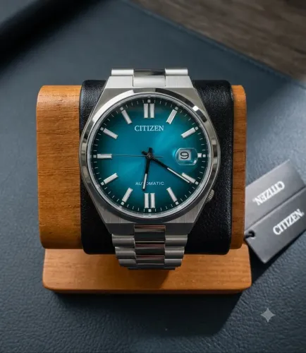 Relógio Citizen Tsuyosa Azul Degrade Novo
