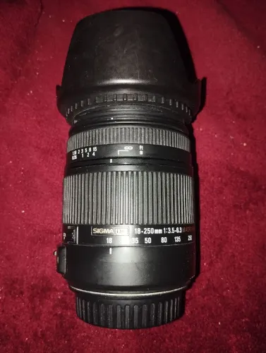 Lente Sigma Canon 18-250 