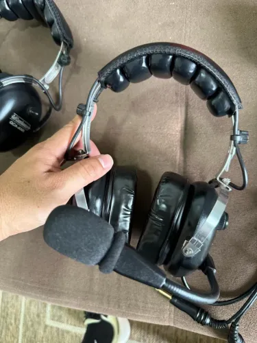 Fone de ouvido gulf coast avionics headset o par 