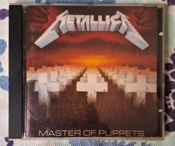 Cd banda Metallica Master of Puppets rock metal