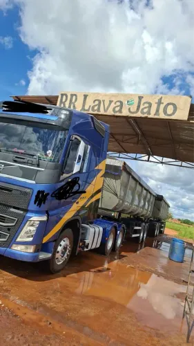 Volvo FH 540 9 eixos conjunto rodocaçamba traçado